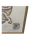 Home Glyph Palangue Rubbing Painting Print by Carlos Balam