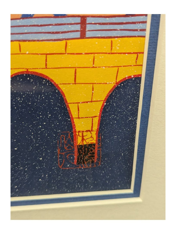 Sheng Pu Untitled Winter Festival (2015) – Gouache on Rice Paper