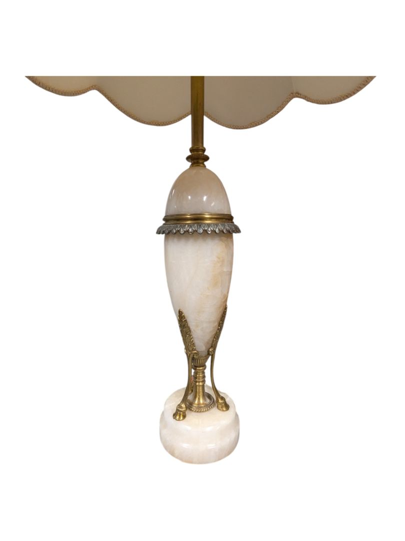 Vintage Italian Style Leviton Marble Table Lamp