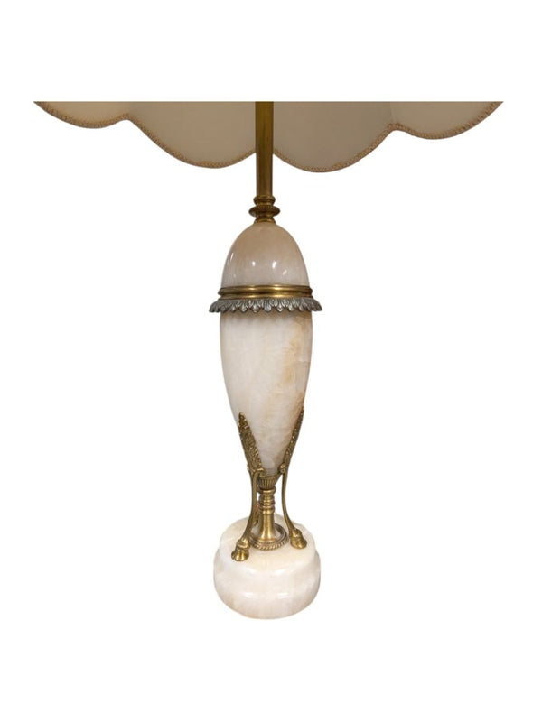 Vintage Italian Style Leviton Marble Table Lamp