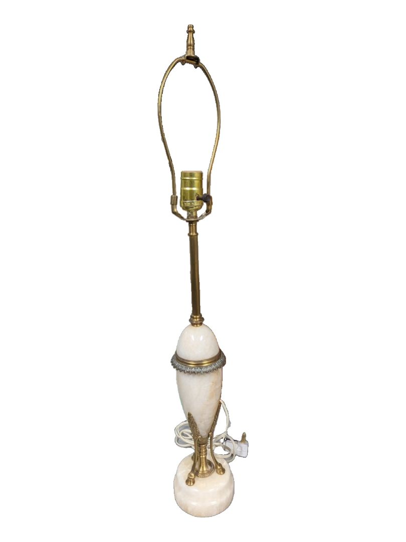 Vintage Italian Style Leviton Marble Table Lamp