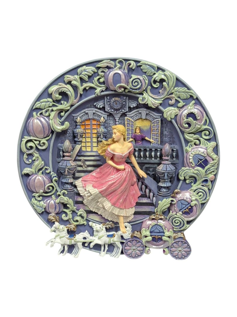 Cinderella 'The Magical Hour' Franklin Mint Decorative Plate
