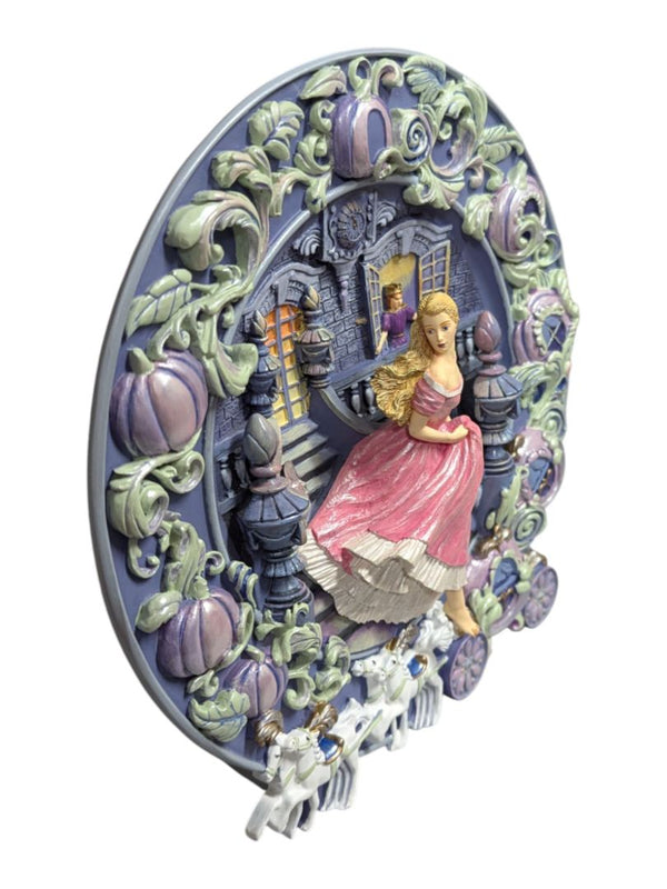 Cinderella 'The Magical Hour' Franklin Mint Decorative Plate