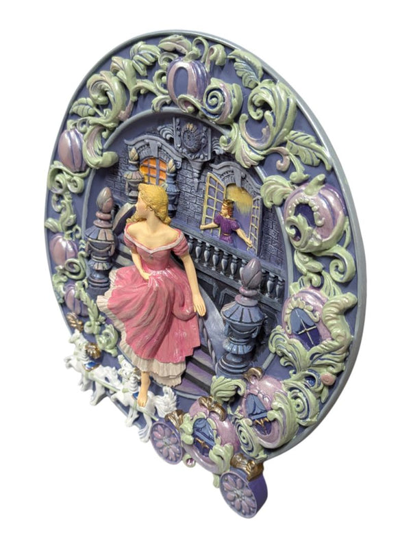 Cinderella 'The Magical Hour' Franklin Mint Decorative Plate