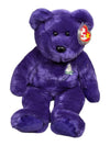 "Princess Diana" Purple TY Bear Plushie