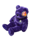 "Princess Diana" Purple TY Bear Plushie
