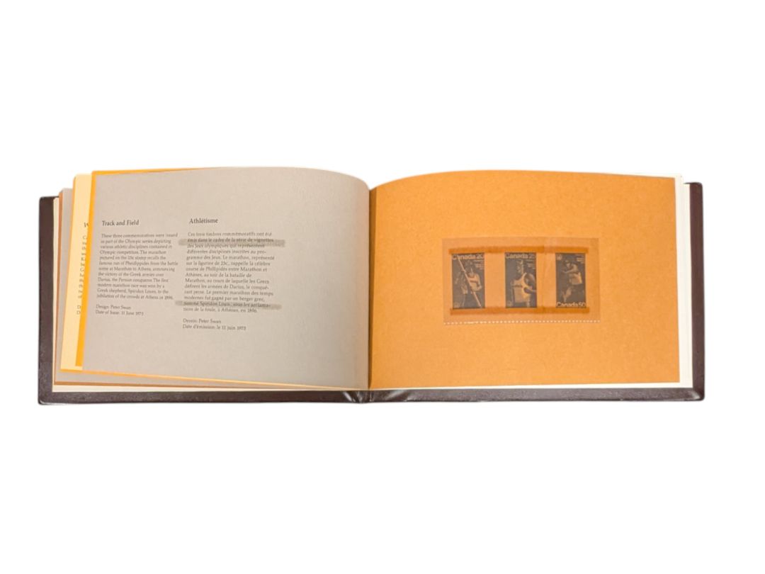 Olympic Stamp Souvenir Collection Sep 1973 - June 1975