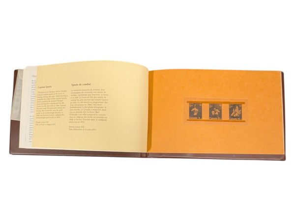 Canada Olympic Stamp Souvenir Collection Aug 1975 - Jun 1976