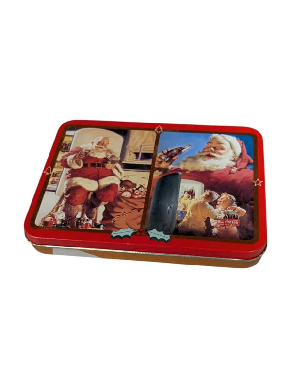 1995 Coca-Cola Playing Card TIN with NO CARDS