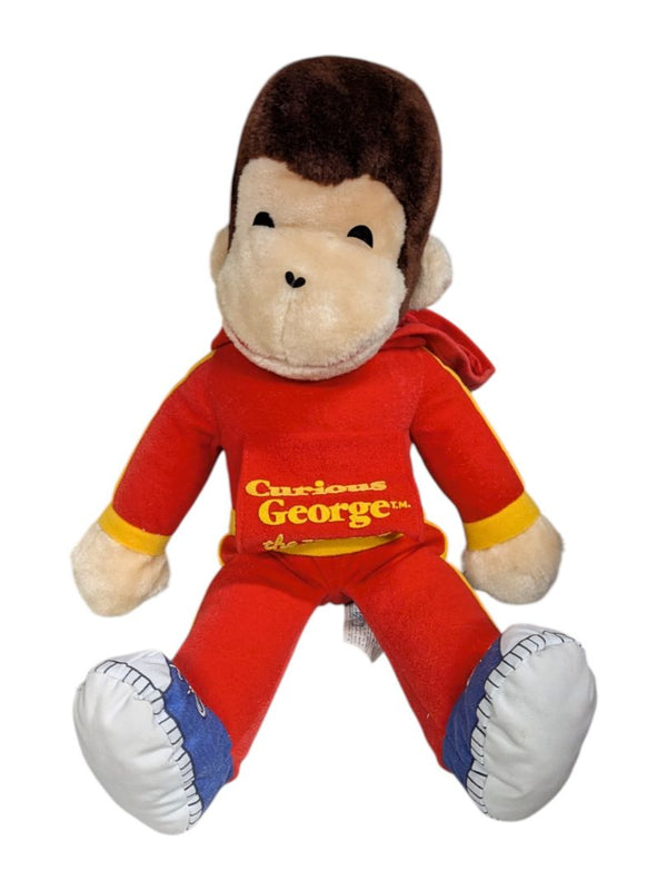 Vintage Curious George Knickerbocker Moneky 18'' Plushie