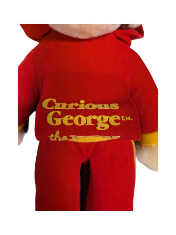 Vintage Curious George Knickerbocker Moneky 18'' Plushie