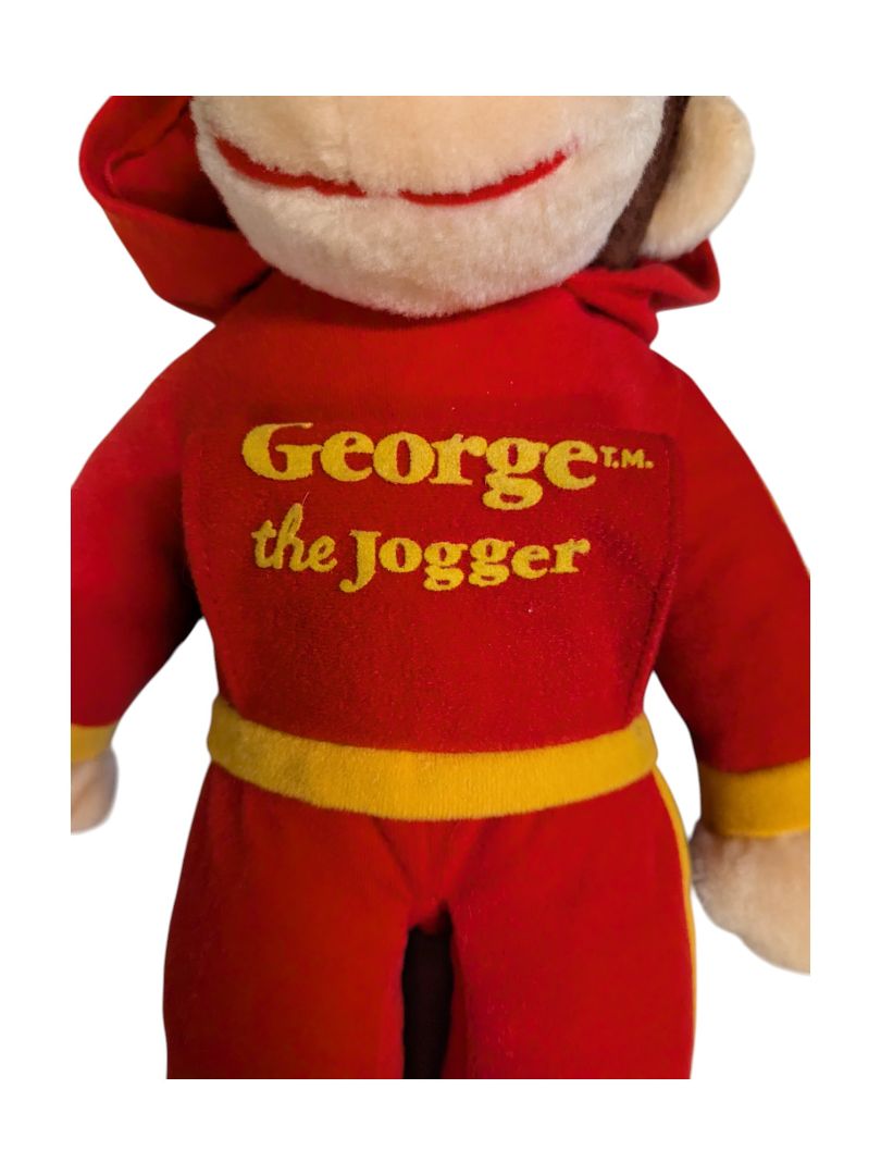 Vintage Curious George Knickerbocker Moneky 18'' Plushie