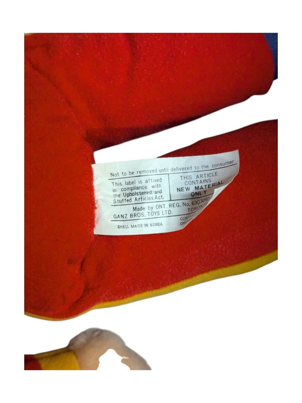 Vintage Curious George Knickerbocker Moneky 18'' Plushie