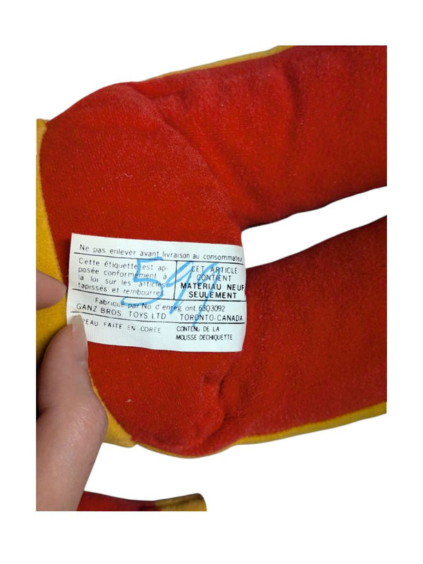 Vintage Curious George Knickerbocker Moneky 18'' Plushie