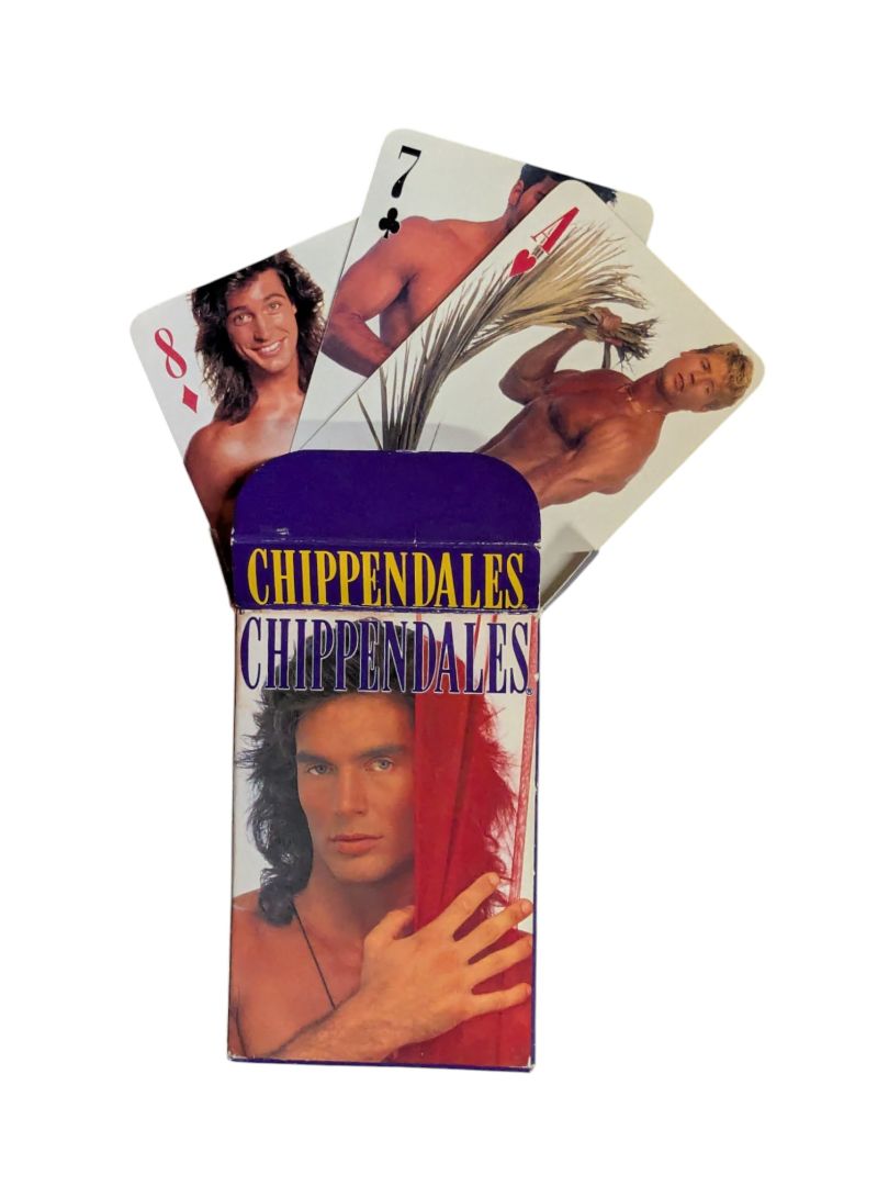Chippendales Vintage Playing Cards 1991