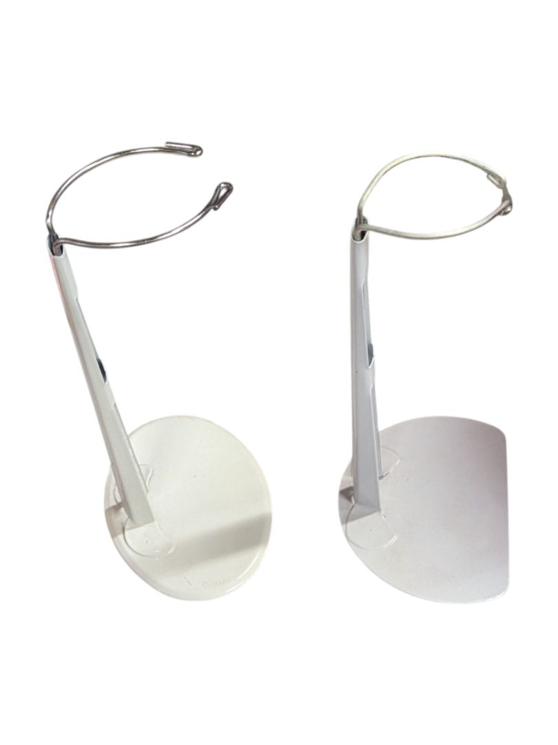 2 Metal Doll Toy Display Stand Adjustable 8'' - 12''