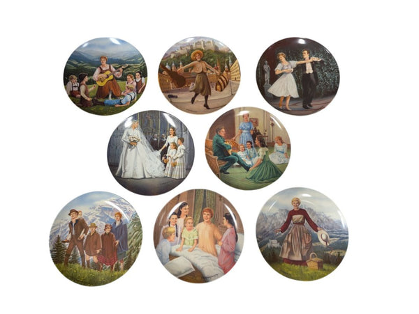 Collection of 8 The Sound of Music Plates