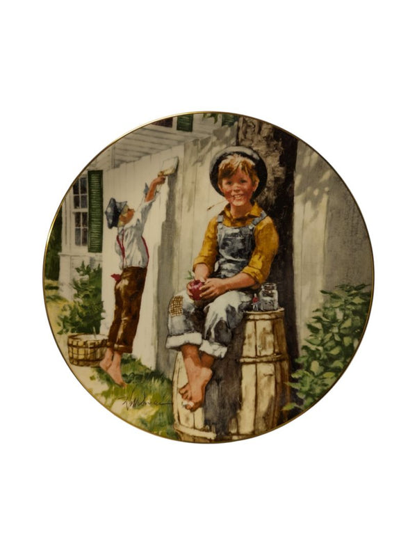 "Tom Sawyer" Limited Edition Canadian Collector Plates