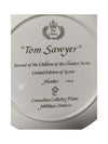 "Tom Sawyer" Limited Edition Canadian Collector Plates