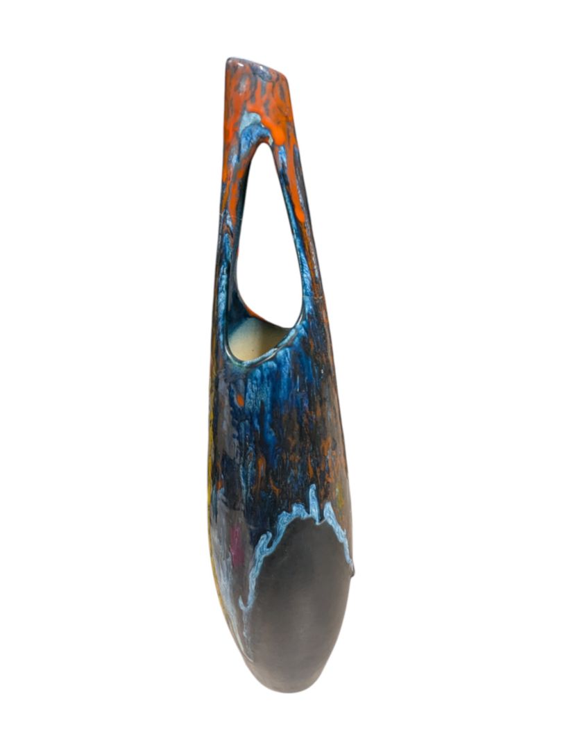 Canadian Handmade Drip Glaze Vase