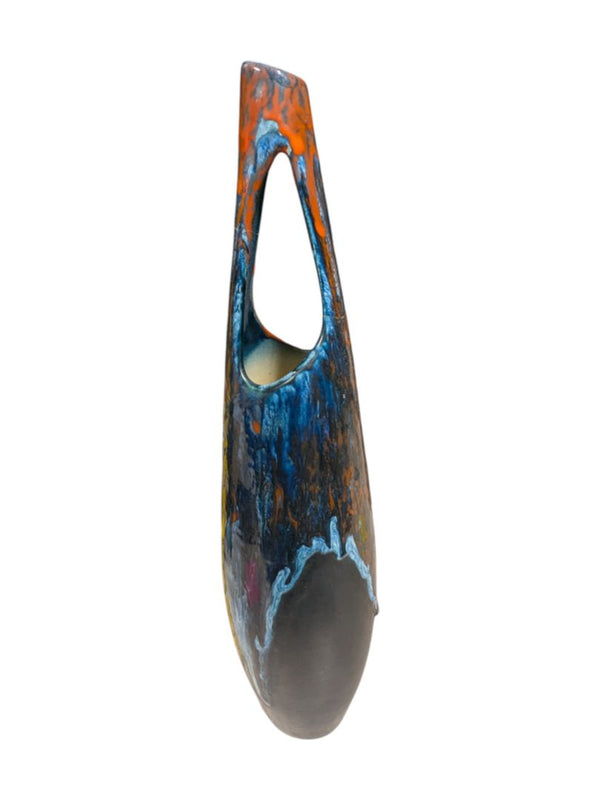 Canadian Handmade Drip Glaze Vase
