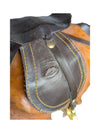 Genuine Leather Standing Camel Sculture