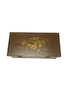 Vintage Muti-Compartment Cedar Trinket Box