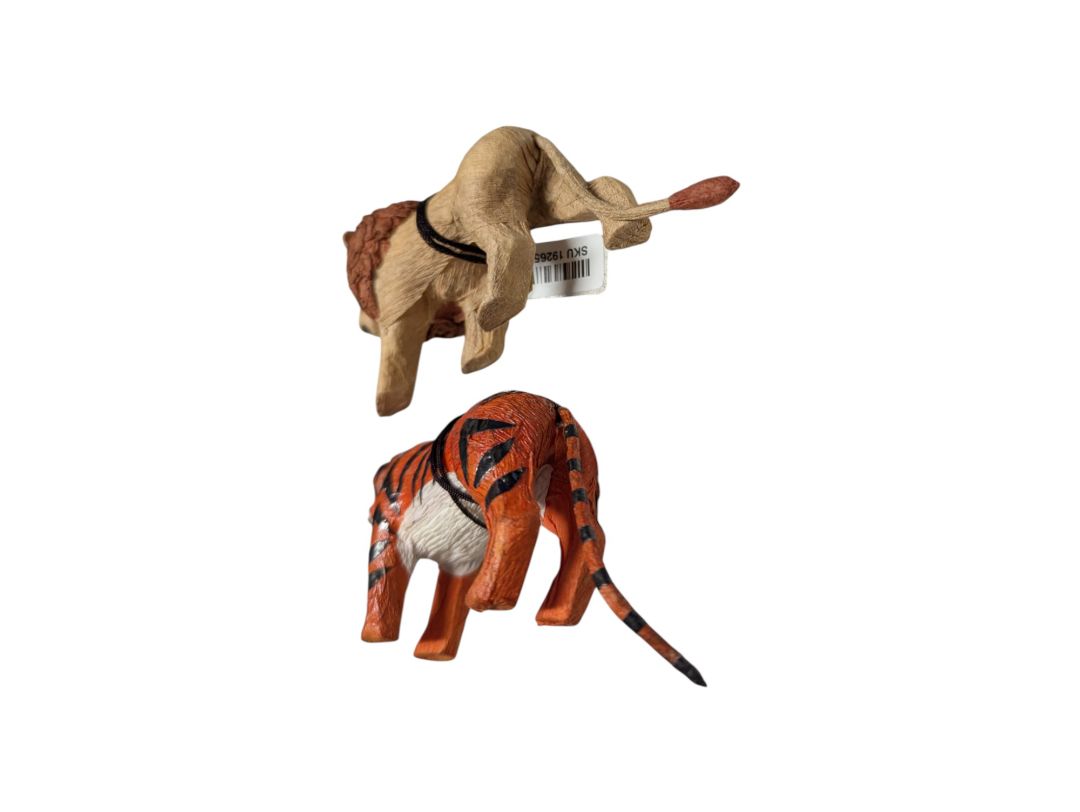 Paper Mache Animal Ornamnet (Bundle of 2)