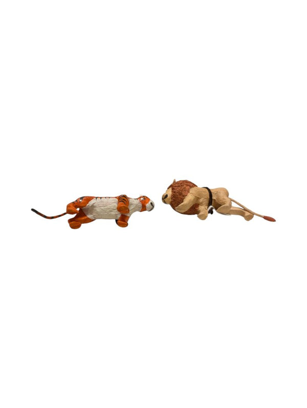 Paper Mache Animal Ornamnet (Bundle of 2)