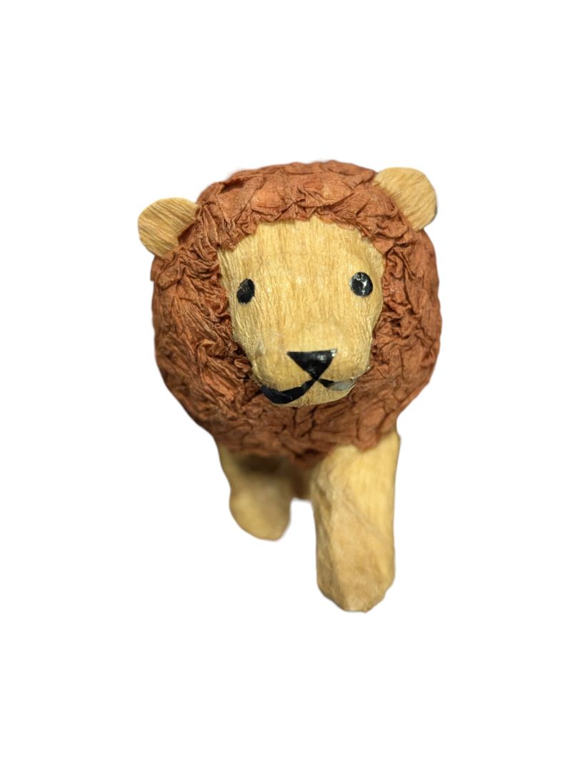 Paper Mache Animal Ornamnet (Bundle of 2)