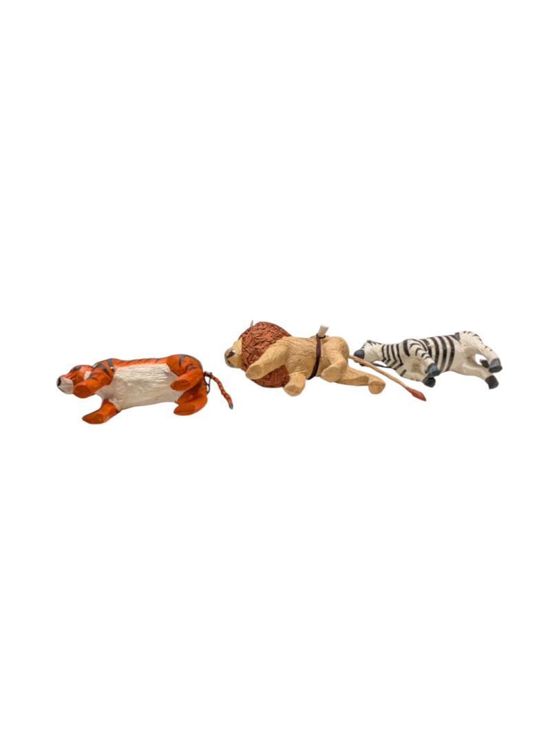 Paper Mache Animal Ornament (Bundle of 3)