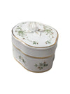 Vintage Hollohaza Hungary Porcelain China Set (set of 3)