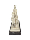 Lorenzo Toni - Roman Gladiator on Chariot Alabaster Statue