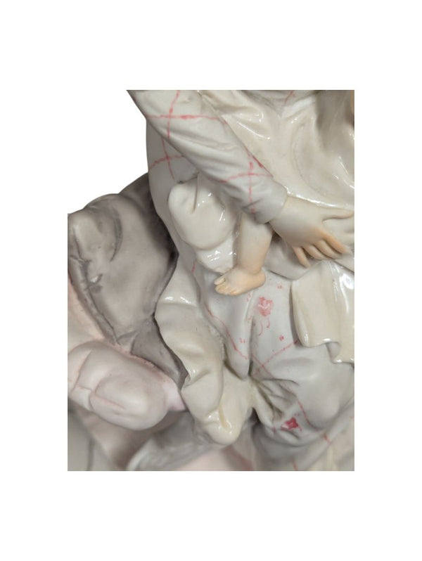 A. Belcari Mother and Child Sculpture