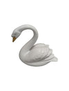 Hollohaza Hungary Hand Painted Porcelain Swan
