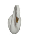 Hollohaza Hungary Hand Painted Porcelain Swan