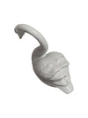 Hollohaza Hungary Hand Painted Porcelain Swan