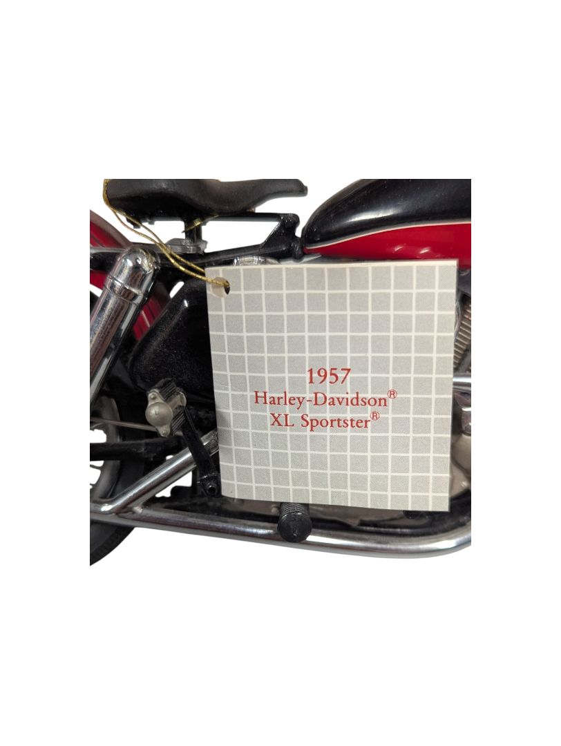 Franklin Mint Harley Davidson 1957 Sportster 1:10 Model w/ Display Case