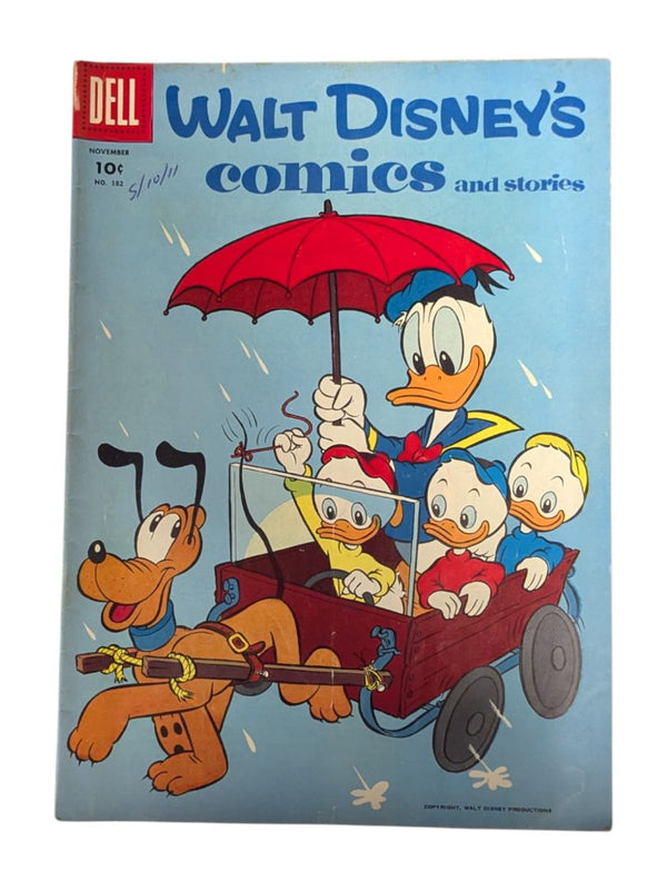Walt Disney's Comics and Stories #182 Comic