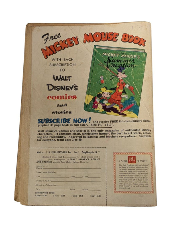 Walt Disney's Comics and Stories #178 Comic