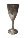 Elegance Sliver Plated Interlocking Heart Goblets