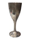 Elegance Sliver Plated Interlocking Heart Goblets