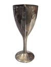 Elegance Sliver Plated Interlocking Heart Goblets