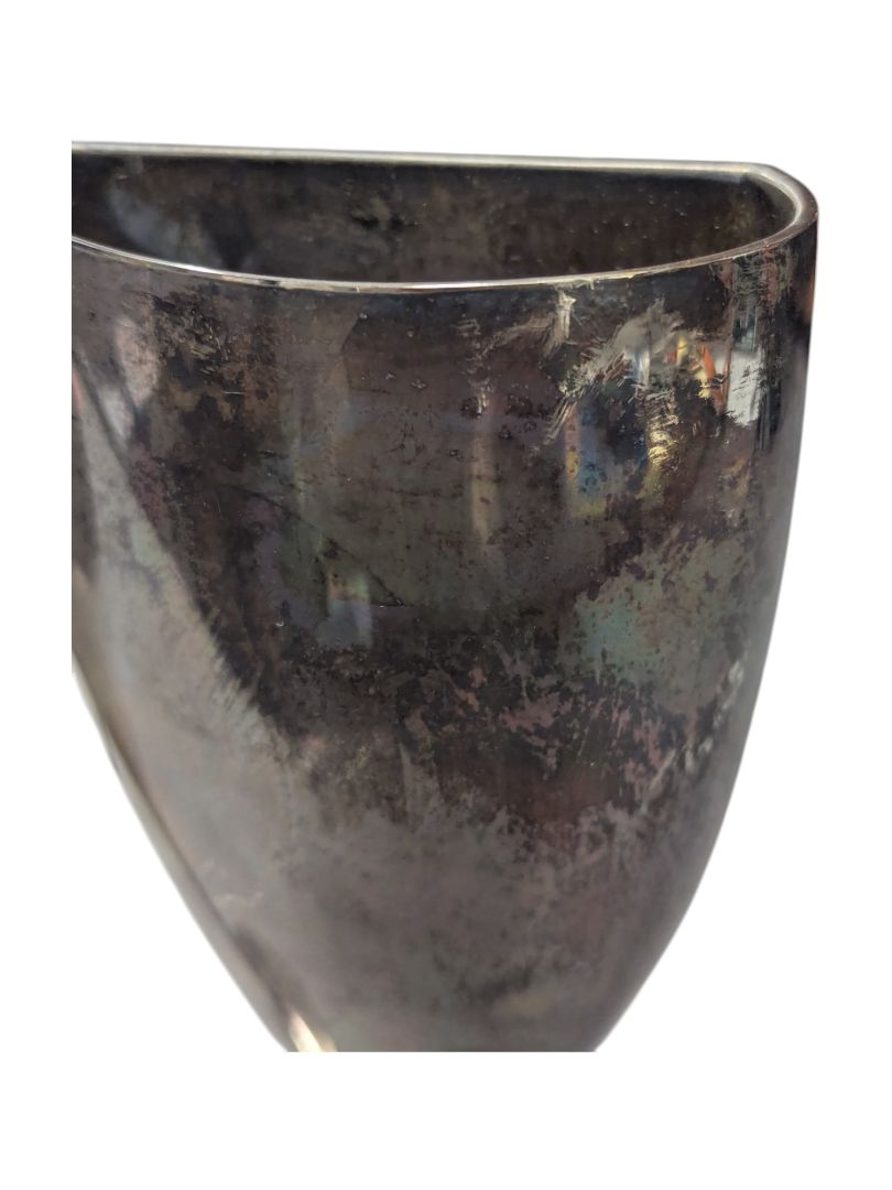 Elegance Sliver Plated Interlocking Heart Goblets
