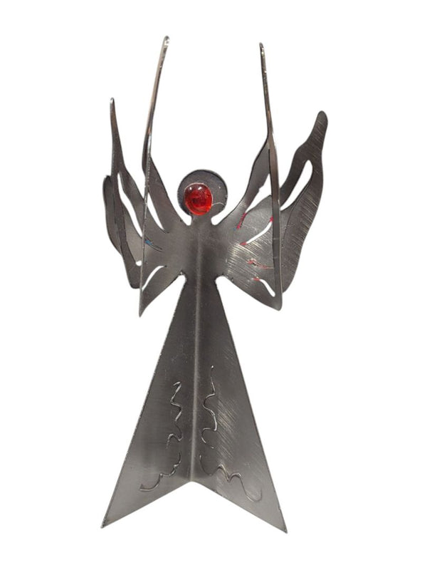 Metal Flying Angle 6'' Sculpture