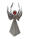 Metal Flying Angle 6'' Sculpture