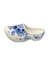 Vintage Hand-Painted Blue White Porcelain Clog