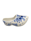 Vintage Hand-Painted Blue White Porcelain Clog