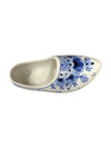 Vintage Hand-Painted Blue White Porcelain Clog