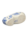 Vintage Hand-Painted Blue White Porcelain Clog
